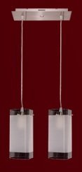 COLGANTE CILINDRO CUADRADO 3 X E27 M45-1/3L